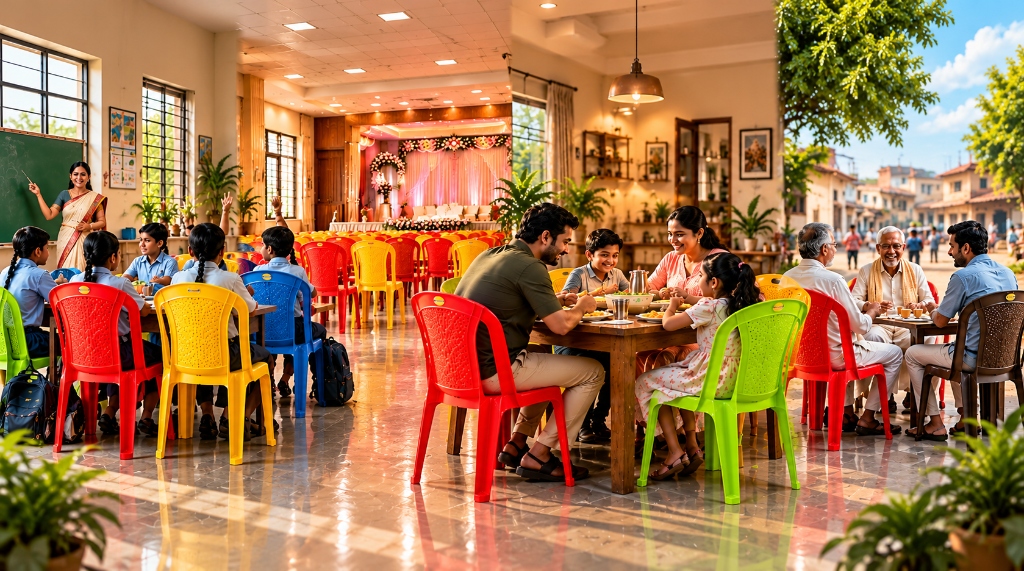 National Plasto furniture for every community - classrooms, dining, celebrations and gatherings